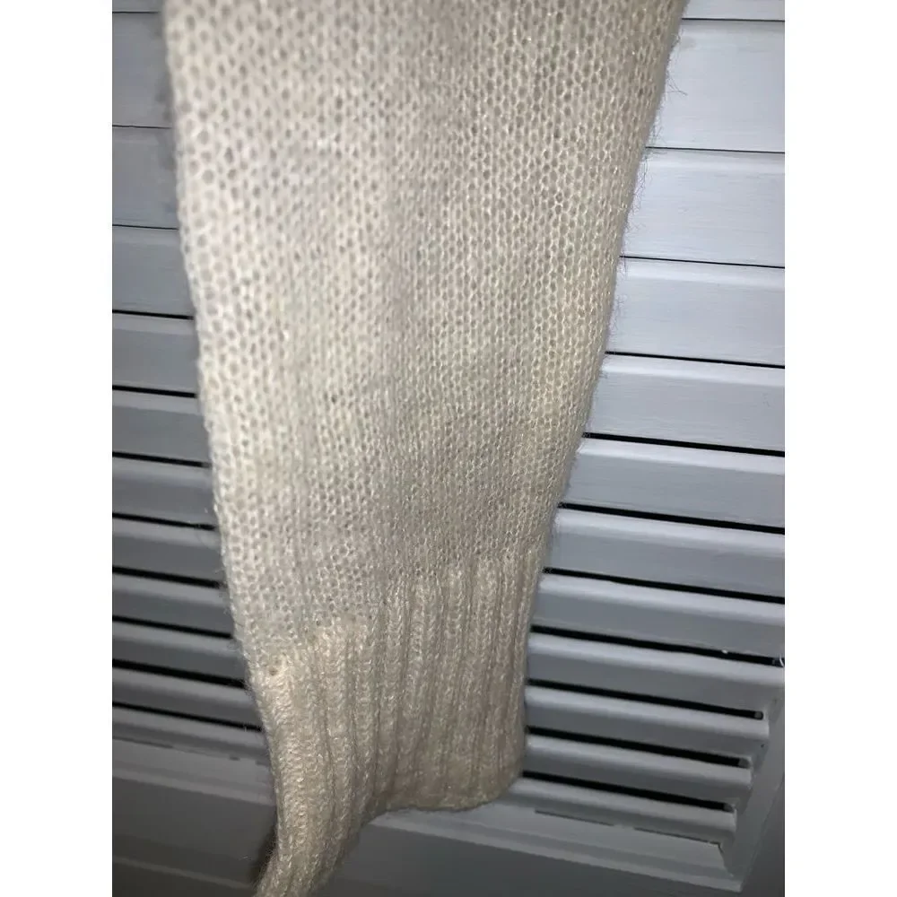 Vintage JJ BASICS Sheer Knit Cardigan Sweater Large‎